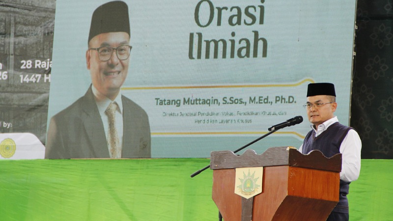 Dirjen Vokasi: Santri Harus Kuasai Akhlak, Kompetensi, dan Literasi