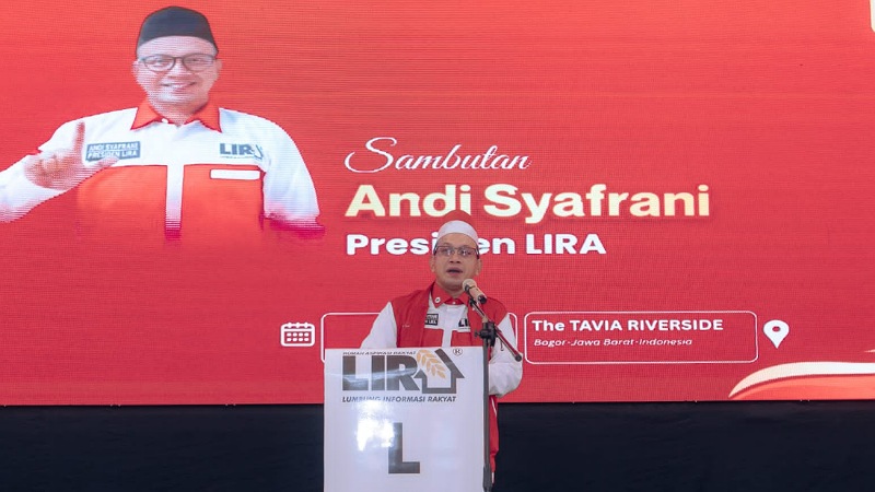 Presiden LIRA Andi Syafrani - Dok. LIRA/Asep -