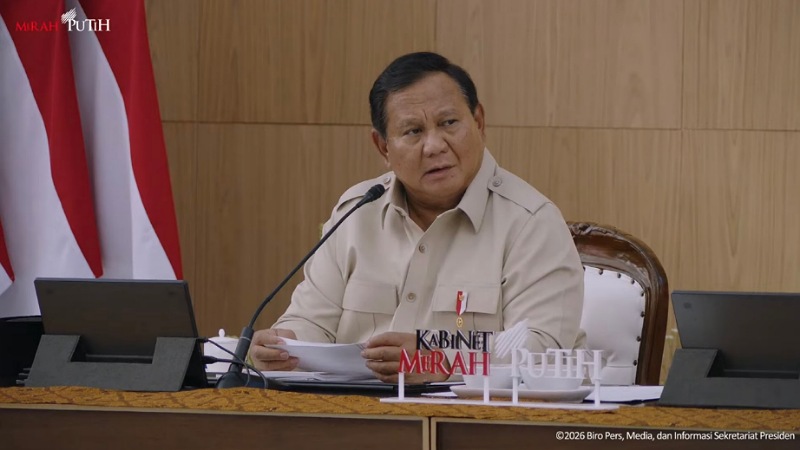 Satu Komando 2026, Prabowo Gembleng Menteri di Padepokan Garuda Yaksa