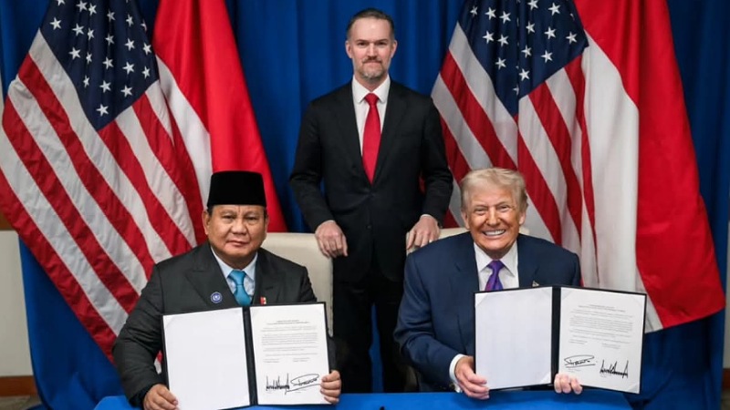 Deal Besar di Washington! Prabowo–Trump Teken Perjanjian Dagang Timbal Balik