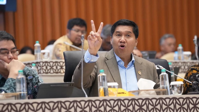 Menteri PKP Maruarar Sirait saat Rapat Kerja Kementerian PKP bersama Komisi V DPR RI, Selasa (10/2/2026) - Foto: Dok Humas PKP -
