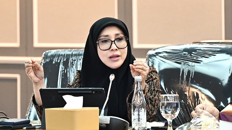 Anggota Komisi III Dewan Perwakilan Rakyat (DPR) RI, Meity Rahmatia - Humas DPR -
