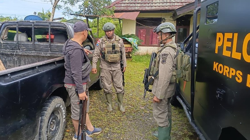 Mobil Warga Diberondong Tembakan OTK di Yahukimo, Satgas Cartenz Amankan TKP