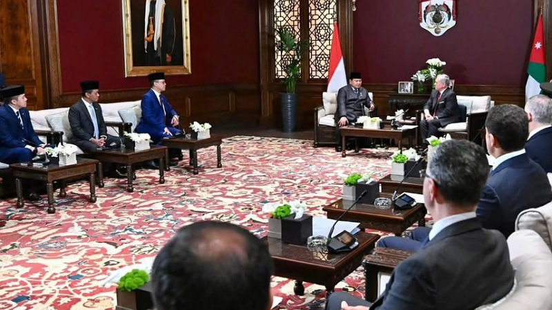 Pertemuan Prabowo - Raja Abdullah II di Amman, Palestina Jadi Fokus Utama!