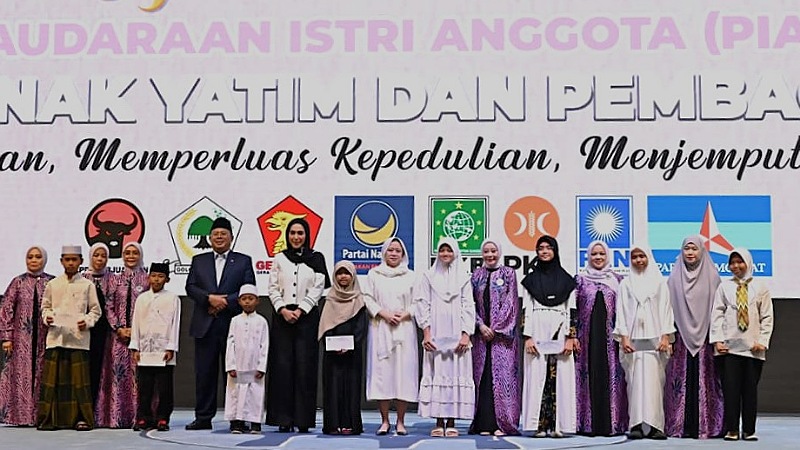 PIA DPR RI menggelar acara santunan anak yatim dan pembagian sembako ramdan 1447 H - Foto: Humas DPR RI -