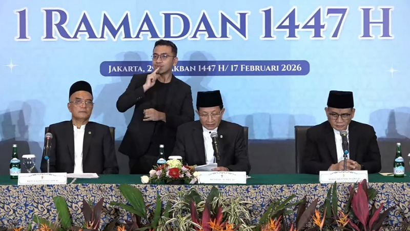 Resmi! Pemerintah Tetapkan 1 Ramadan 1447 H Jatuh 19 Februari 2026