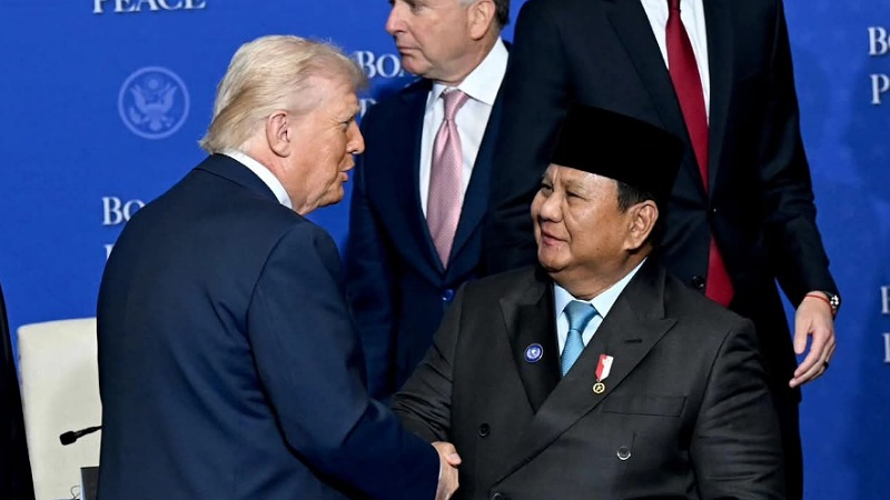 Prabowo Dipuji Trump Tangguh dan Cerdas, RI Tegaskan Solusi Dua Negara Soal Gaza