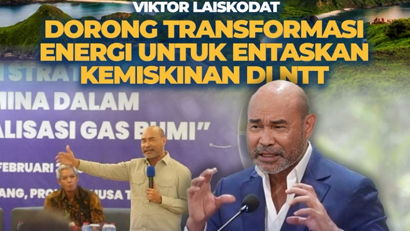 Viktor Laiskodat: Kemiskinan NTT Bukan karena Miskin SDA, Tapi Salah Kelola Energi