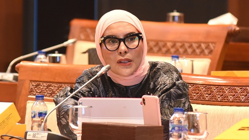 Anggota Komisi I DPR RI, Okta Kumala Dewi - Humas DPR =