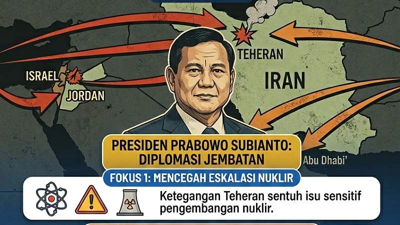 Indonesia di Pusaran Teheran: Jalan Tengah atau Jalan Terjal?