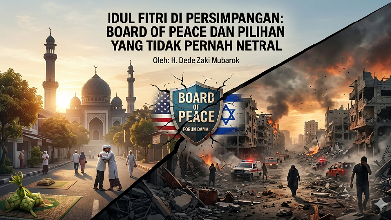 Lebaran, Board of Peace, dan Pilihan yang Tidak Pernah Netral