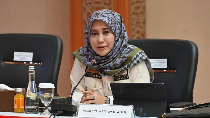 Anggota Komisi XIII DPR RI, Meity Rahmatia - Humas DPR -
