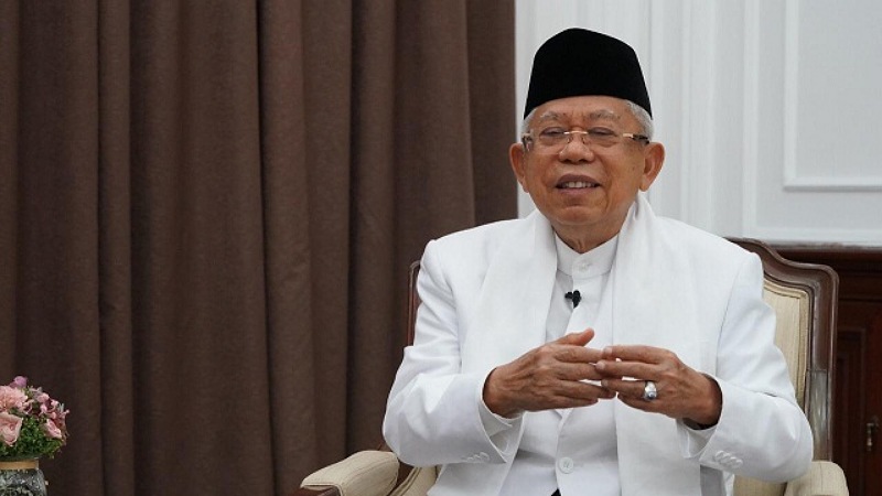 Mantan Wakil Presiden KH Ma'ruf Amin - Repro