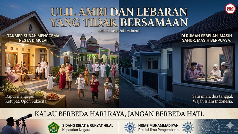 Ulil Amri dan Lebaran yang Tidak Bersamaan