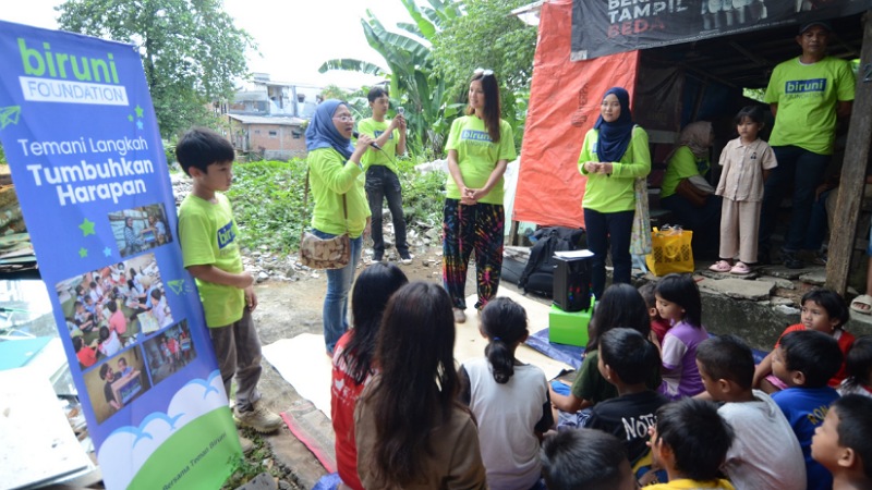 Alarm Kesehatan Mental Anak! Biruni Foundation Bergerak Lewat "Teman Biruni Bahagia"