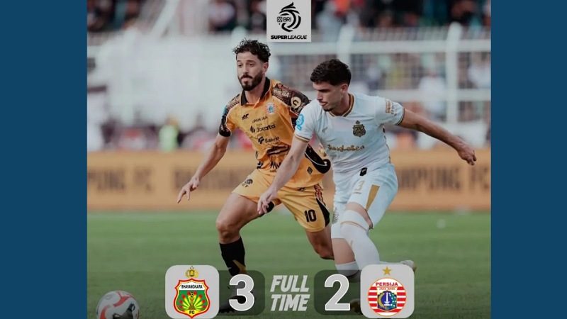 Drama Lampung! Bhayangkara Bungkam Persija 3-2 di Detik Akhir, Persib Menjauh!