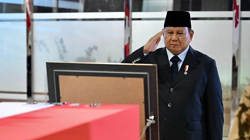 Gugur di Lebanon, Disambut Pahlawan! Presiden Prabowo Beri Penghormatan Terakhir