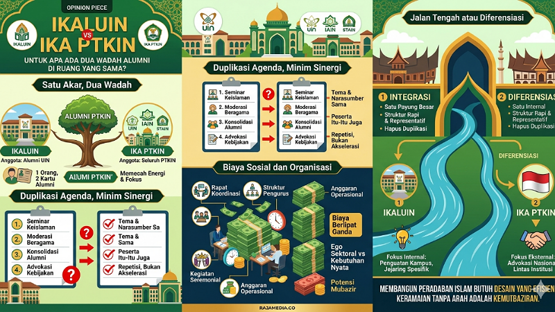 IKALUIN dan PTKIN: Antara Kesamaan Peran dan Potensi Mubazir