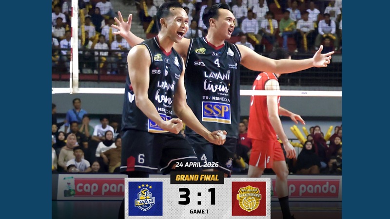 LavAni Sempurna! Tak Terkalahkan, Hajar Bhayangkara & Rebut Tahta Proliga 2026