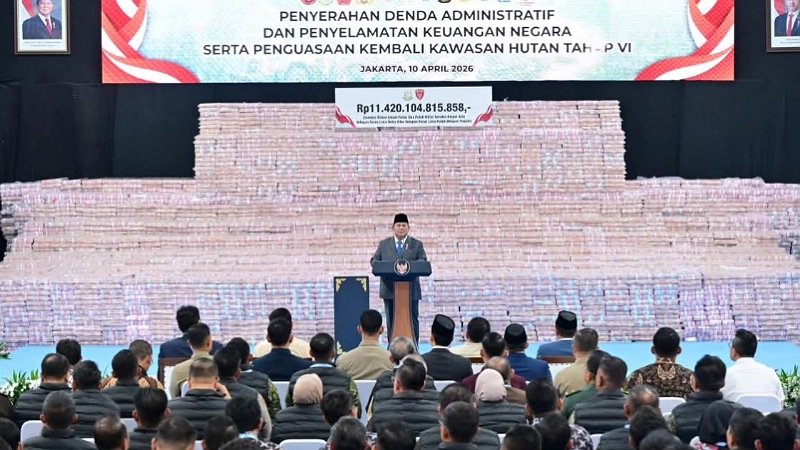 Satgas PKH Dahsyat, Rp11,4 T Kembali ke Negara! Prabowo: Bisa Renovasi 34 Ribu Sekolah