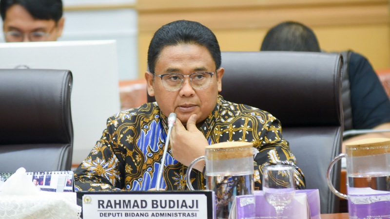 Deputi Bidang Administrasi Setjen DPR RI, Rahmad Budiaji - Humas DPR -