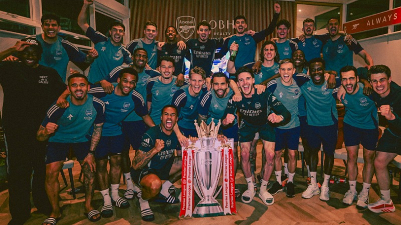 Arsenal Juara Premier League 2025/2026! Arteta Ukir Sejarah Baru di Emirates