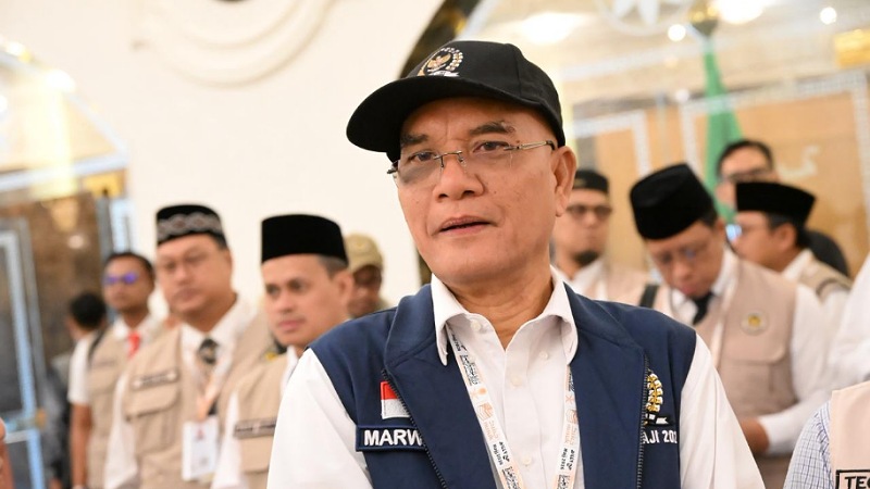 Anggota Tim Pengawas (Timwas) Haji DPR RI yang juga Ketua Komisi VIII, Marwan Dasopang - Humas DPR -