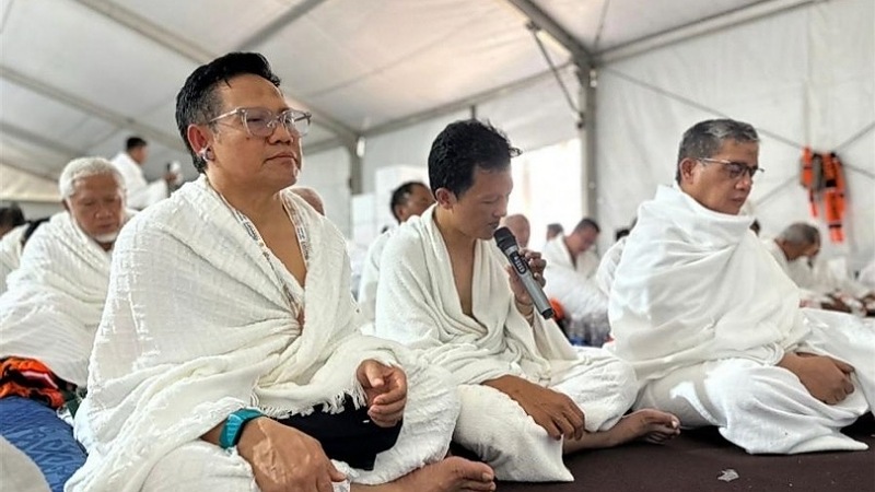 Di Arafah, Cak Imin Ajak Jemaah Doakan Prabowo Wujudkan Indonesia Adil & Makmur