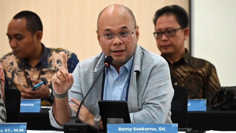 Anggota Komisi II DPR RI Romy Soekarno - Humas DPR -