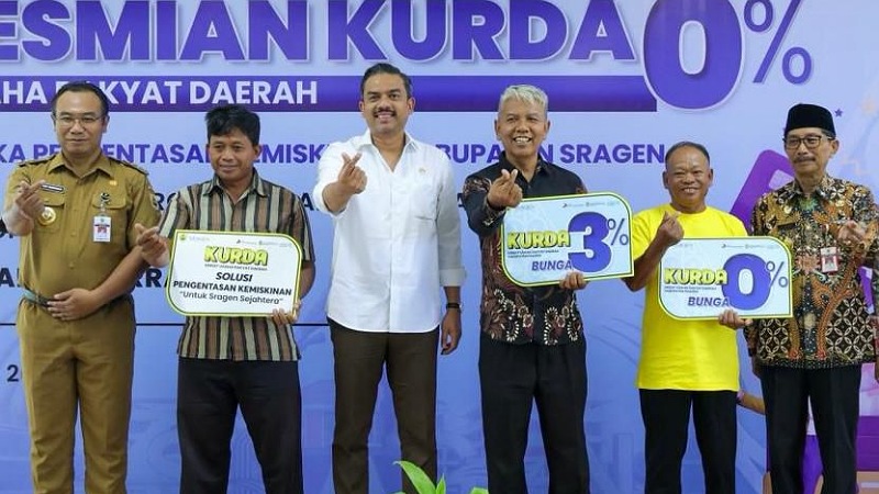KURDA 0 Persen Sragen Dipuji Menteri UMKM: Bukti Nyata Keberpihakan Daerah