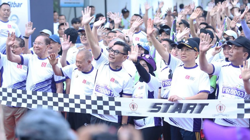 Lemhannas Fun Run 10K Pecah! Ribuan Pelari Padati Jakarta