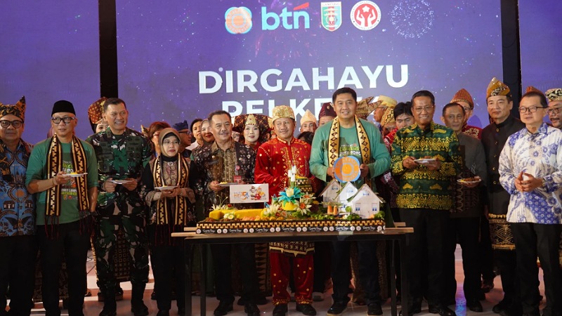 Menteri PKP Maruarar Sirait saat menghadiri Gala Dinner HUT ke-54 Real Estat Indonesia (REI) di Lampung, Kamis (7/5/2026). - Foto: Dok Kemen PKP