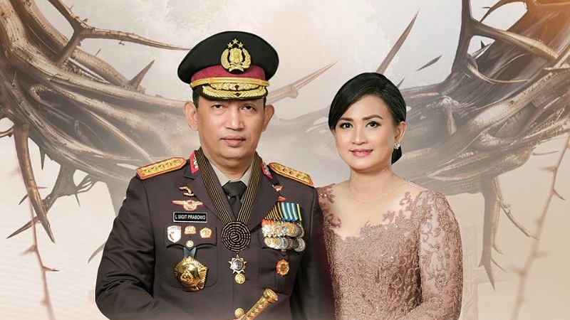 Pesan Kapolri di Hari Kenaikan Yesus: Indonesia Dijaga dengan Kasih!