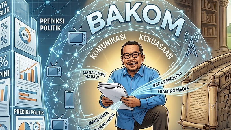 Qodari, Bakom, dan Politik Komunikasi Kekuasaan