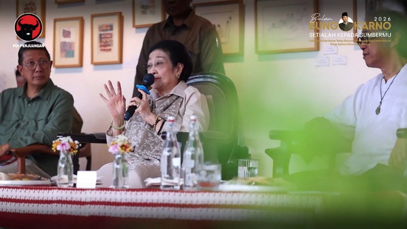 “56 Tahun Saya Menunggu!” Megawati Menangis, Prabowo Pulihkan Nama Bung Karno
