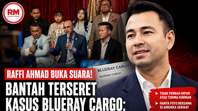 Bantah Terseret Kasus Blueray Cargo, Raffi: Saya Cuma Diajak Foto!