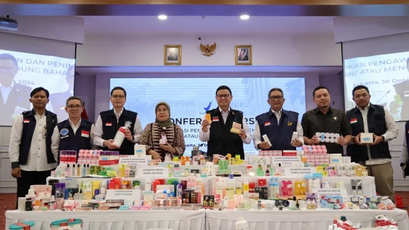 BPOM Sita 2 Juta Kosmetik Ilegal! Produk China Serbu RI, Negara Rugi Miliaran Rupiah