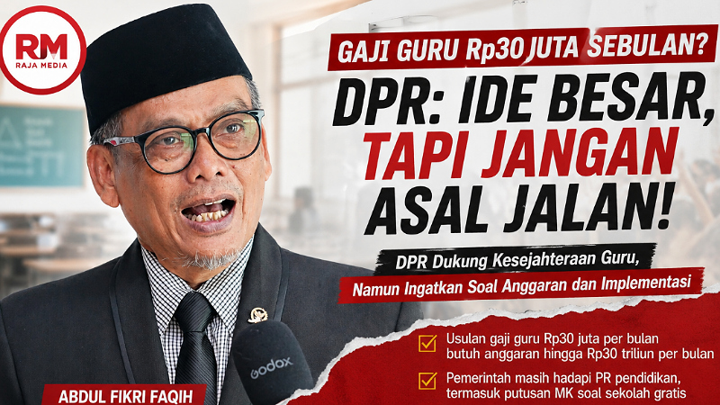 Anggota Komisi X DPR RI Abdul Fikri Faqih - Ilustrasi RMN -