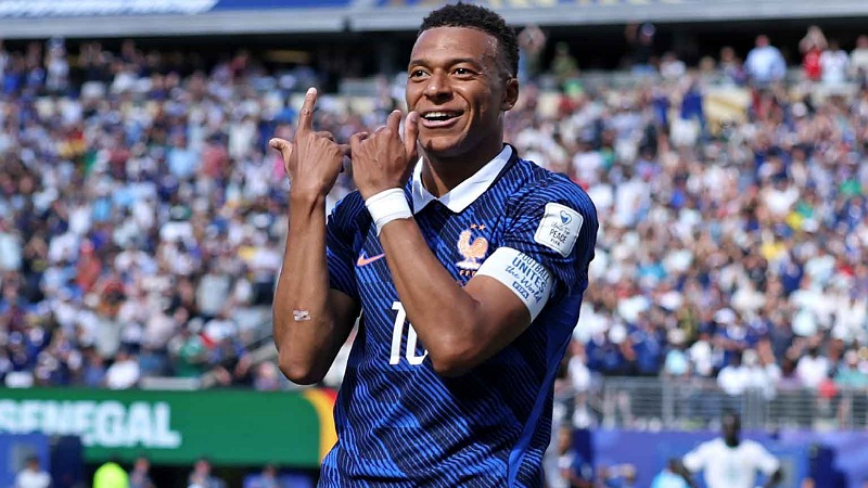 Kylian Mbappé, mencetak dua gol, saat Perancis kalahkan Senegal 3-1 - Foto: Dok. FIFA -