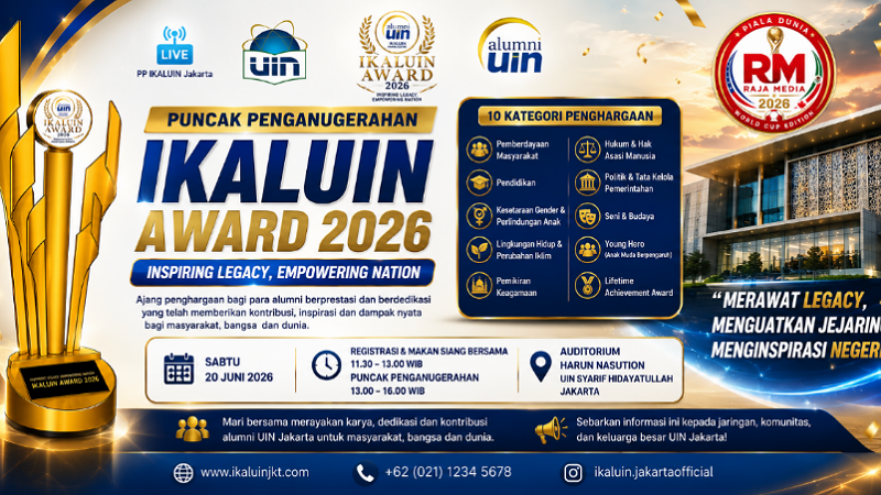 Hitung Mundur IKALUIN Award 2026 Dimulai, Para Alumni Inspiratif Bersiap Terima Anugerah