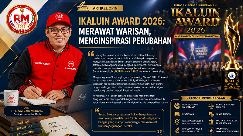 IKALUIN Award 2026: Merawat Warisan, Menginspirasi Perubahan