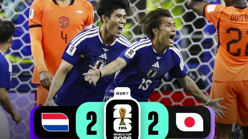 Jepang Bikin Belanda Frustrasi! Gol Menit 88 Gagalkan Kemenangan De Oranje