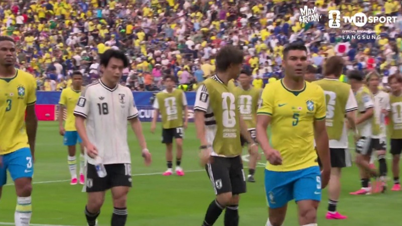 Jepang Bikin Brasil Terdiam! Samurai Biru Unggul 1-0 di Babak Pertama