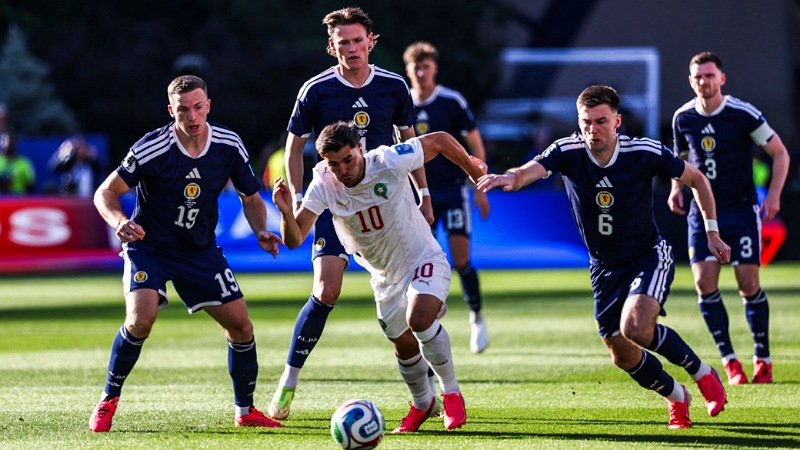 Maroko Taklukkan Skotlandia 1-0, Gol Kilat Saibari Antar Atlas Lions Puncaki Grup C