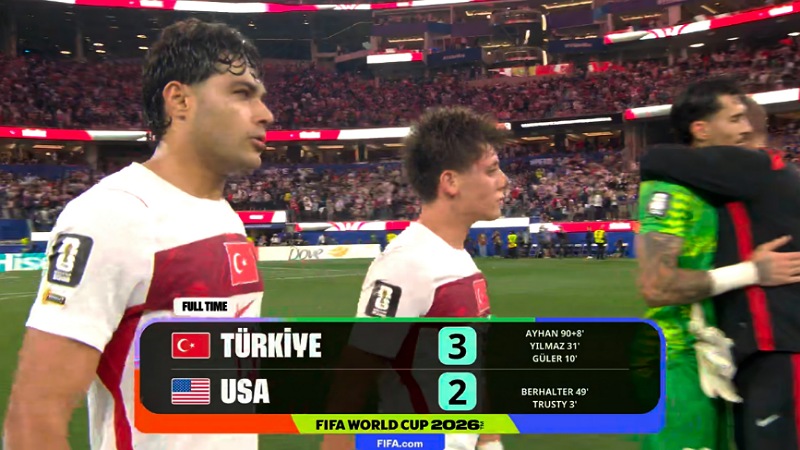 Menang Dramatis, Turki Tetap Tersingkir! Amerika Lolos sebagai Juara Grup D