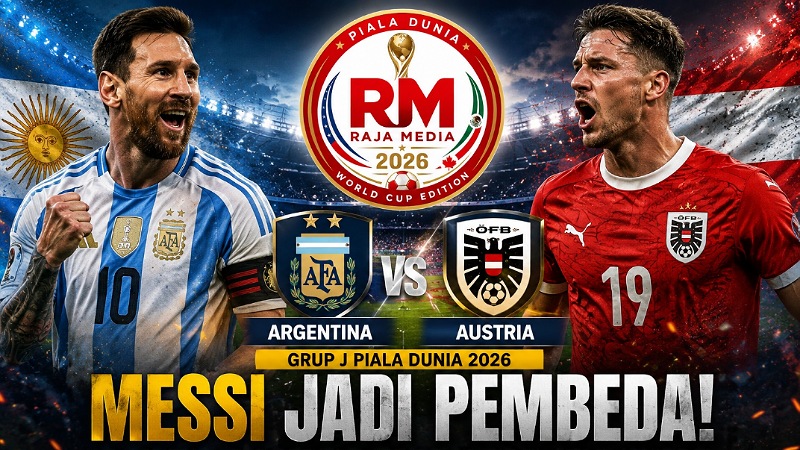 Messi Menggila, Austria Jadi Korban Berikutnya? Argentina Bidik Tiket 32 Besar