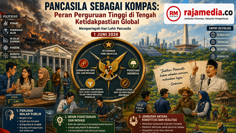Pancasila sebagai Kompas: Peran Perguruan Tinggi di Tengah Ketidakpastian Global