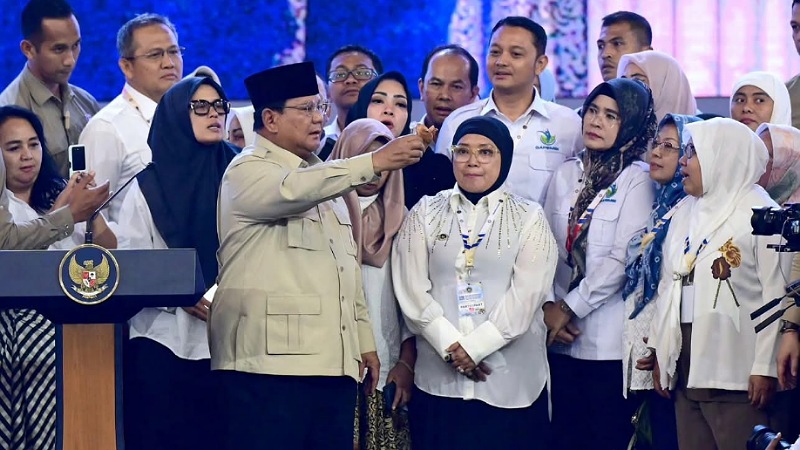 Presiden Prabowo menghadiri acara Building Indonesia’s Future Generations Through Nutrition di Sentul International Convention Center (SICC), Kabupaten Bogor, Jawa Barat, Rabu (3/6/2026). - Foto: DOk Setkab RI -