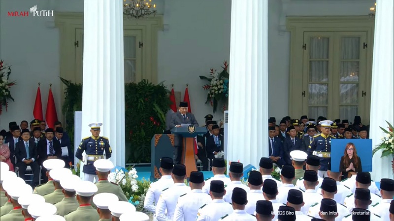 Prabowo: Pancasila Benteng Indonesia Hadapi Dunia yang Makin Kacau
