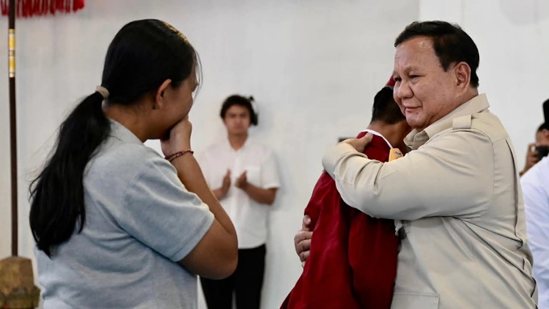 Siswa Berkebutuhan Khusus Tampil Memukau, Prabowo Terharu di Sekolah Rakyat Bali
